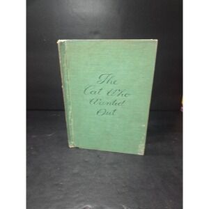 The Cat Who Wanted Out by Tay Hohoff, Ex-Library, 1959 Hardcover, Vintage Novel